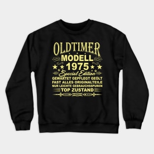 OLDTIMER MODELL BAUJAHR 1975 Crewneck Sweatshirt